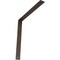 Ekena Millwork Hamilton Steel Bracket, Hammered Brown 2"W x 18"D x 18"H BKTM02X18X18HAHBR - alternate 1
